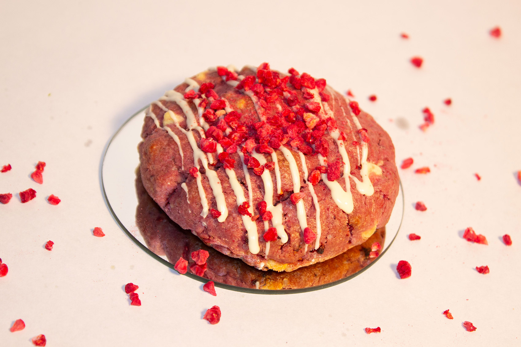 cookie framboise idylice