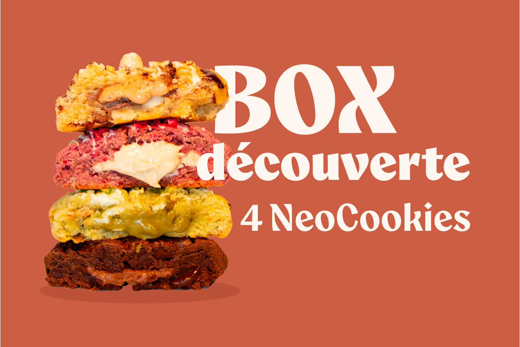 Box Découverte 4 NeoCookies au choix