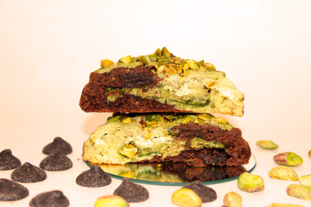 Neocookie Chocolat Pistache cookie fait maison